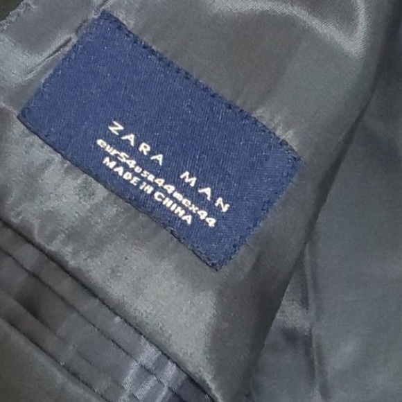 Zara black blazer for men #44 - Picture 9 of 11